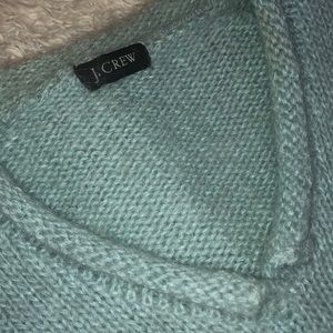 Vintage 90’s Wool VNeck Baby Blue JCrew Sweater